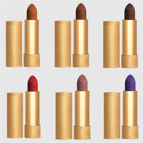 gucci lipstick limited edition|gucci lipstick color chart.